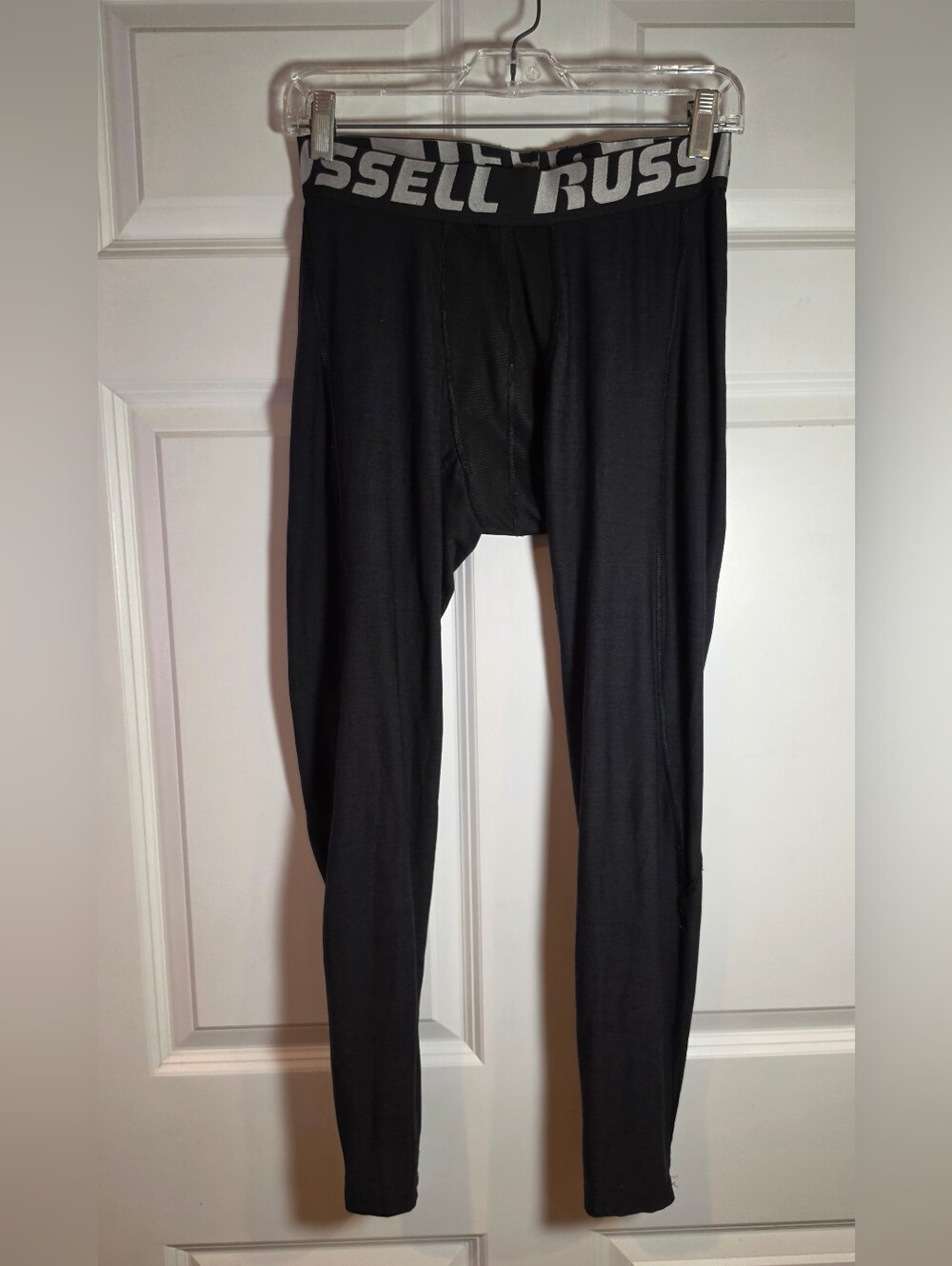 Russell Base Layer Athletic Men's Black Performance Compression Pants M